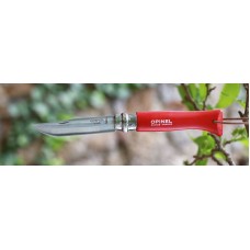 Нож Opinel серии Tradition Colored №08, цвет - красный, чехол модель 001890 от Opinel